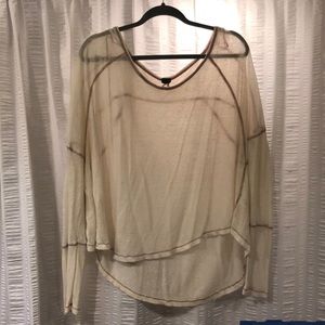 FREE PEOPLE high low sweater